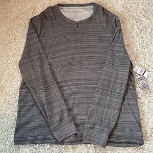 Flag & Anthem men’s longs sleeve Henley tee